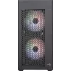 Aerocool HEXFORMBKV2 Micro ATX PC-Gehäuse 3 Lüfter FRGB Schwarz