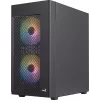 Aerocool HEXFORMBKV2 Micro ATX PC-Gehäuse 3 Lüfter FRGB Schwarz