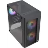 Aerocool HEXFORMBKV2 Micro ATX PC-Gehäuse 3 Lüfter FRGB Schwarz