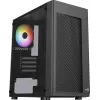 Aerocool HEXFORMBKV2 Micro ATX PC-Gehäuse 3 Lüfter FRGB Schwarz