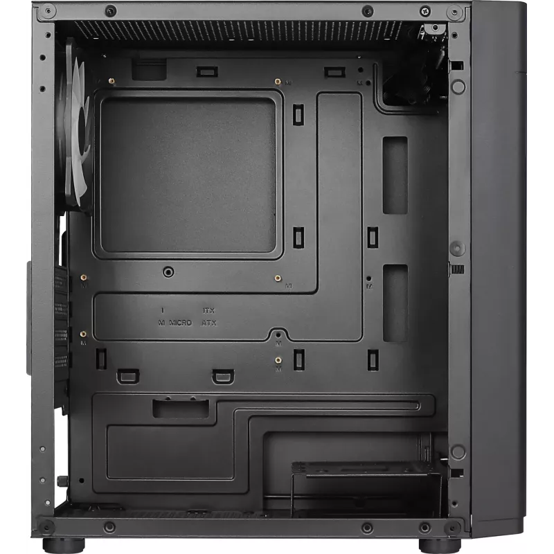 Aerocool HEXFORMBKV2 Micro ATX PC-Gehäuse 3 Lüfter FRGB Schwarz