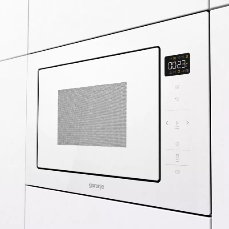 Gorenje BM251SG2WG Weiß Grill-Mikrowelle Einbau 25 L 900 W