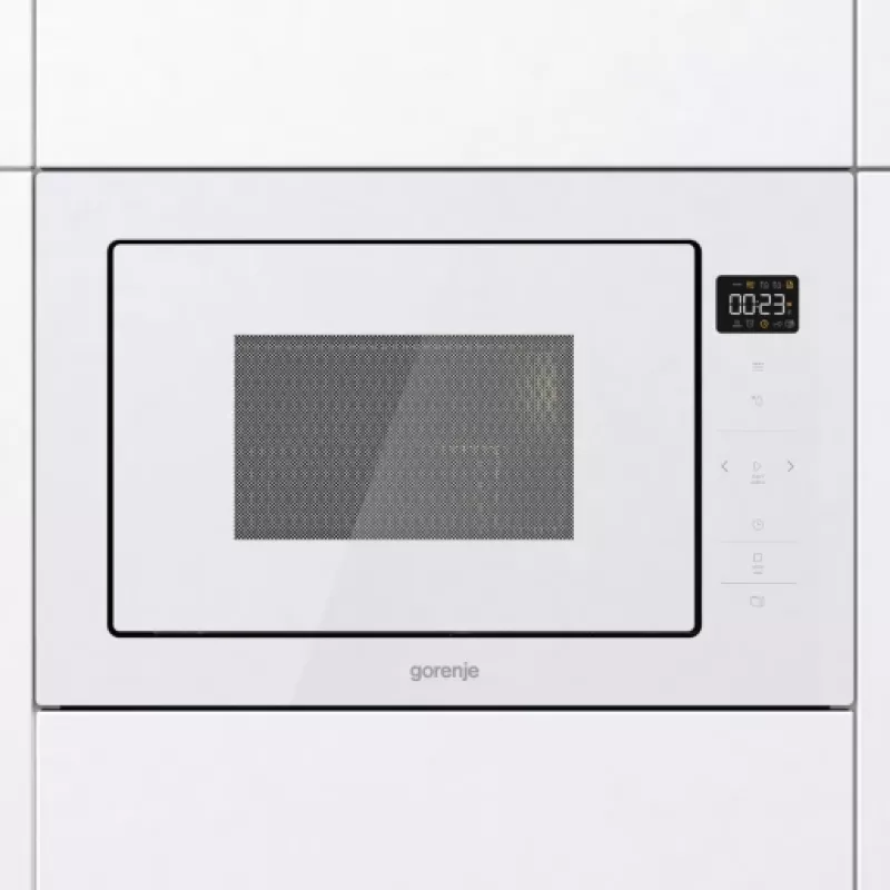 Gorenje BM251SG2WG Weiß Grill-Mikrowelle Einbau 25 L 900 W
