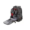 GENESIS Pallad 550 43,9 cm (17,3 Zoll) Rucksack Schwarz, Rot