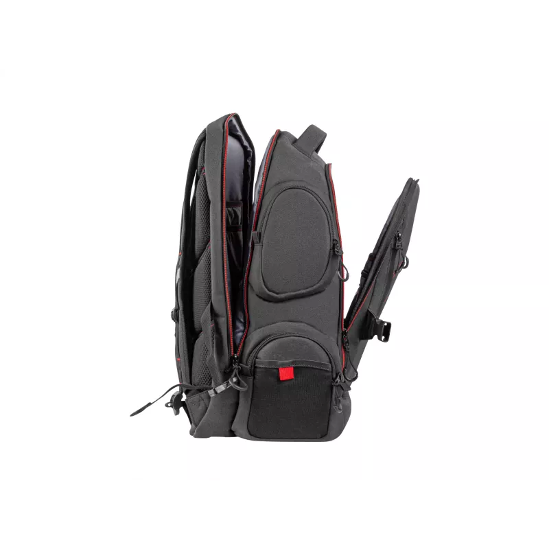 GENESIS Pallad 550 43,9 cm (17,3 Zoll) Rucksack Schwarz, Rot