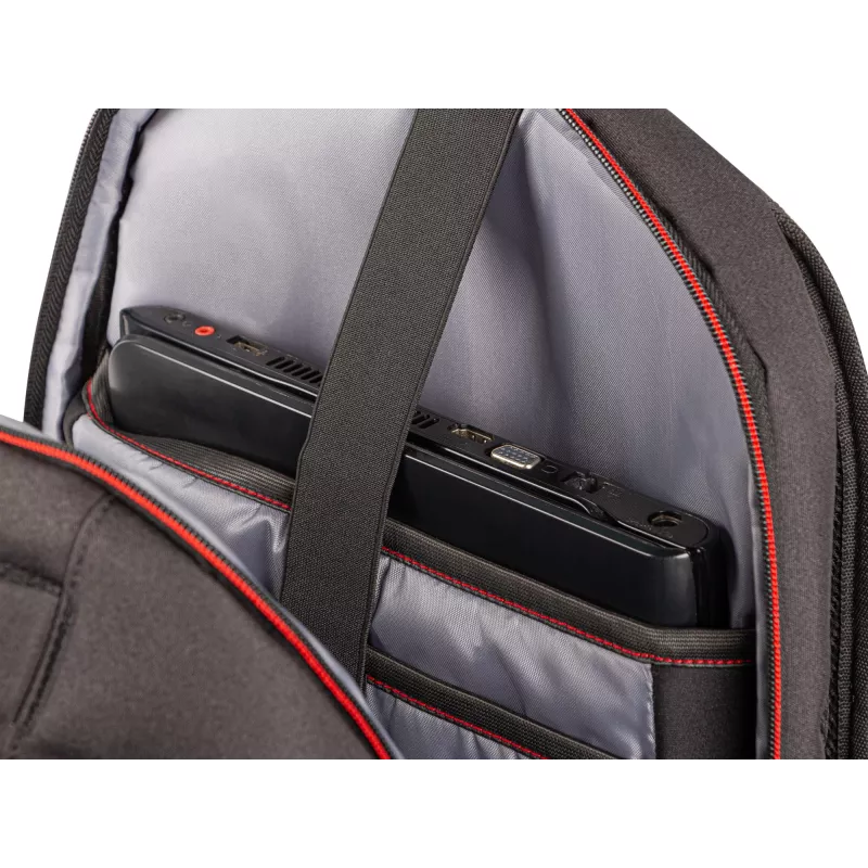 GENESIS Pallad 550 43,9 cm (17,3 Zoll) Rucksack Schwarz, Rot