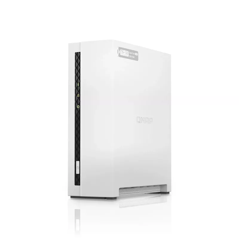 QNAP TS-133 NAS/Storage Server Tower Cortex-A55 2 GB DDR4 0 TB QNAP Turbo System Weiß
