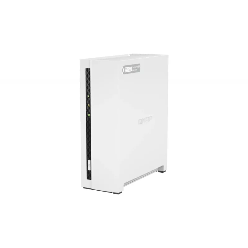 QNAP TS-133 NAS/Storage Server Tower Cortex-A55 2 GB DDR4 0 TB QNAP Turbo System Weiß