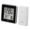 Thermometer Hama EWS Intro Schwarz Silver