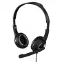 Hama Essential HS 300 Headset Kabelgebunden Head-band Anrufe/Musik Grau