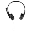Hama Essential HS 300 Headset Kabelgebunden Head-band Anrufe/Musik Grau