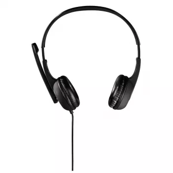 Hama Essential HS 300 Headset Kabelgebunden Head-band Anrufe/Musik Grau