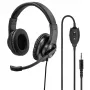 Hama HS-P350 Headset kabelgebunden mit Kopfbügel Gaming Schwarz