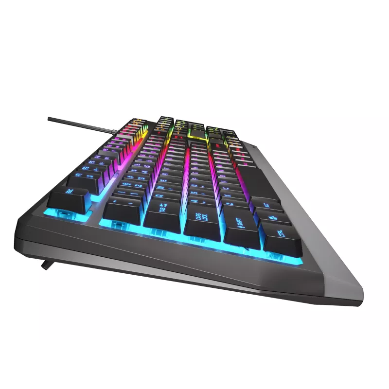 GENESIS Rhod 300 RGB Tastatur Gaming USB QWERTY Englisch Schwarz