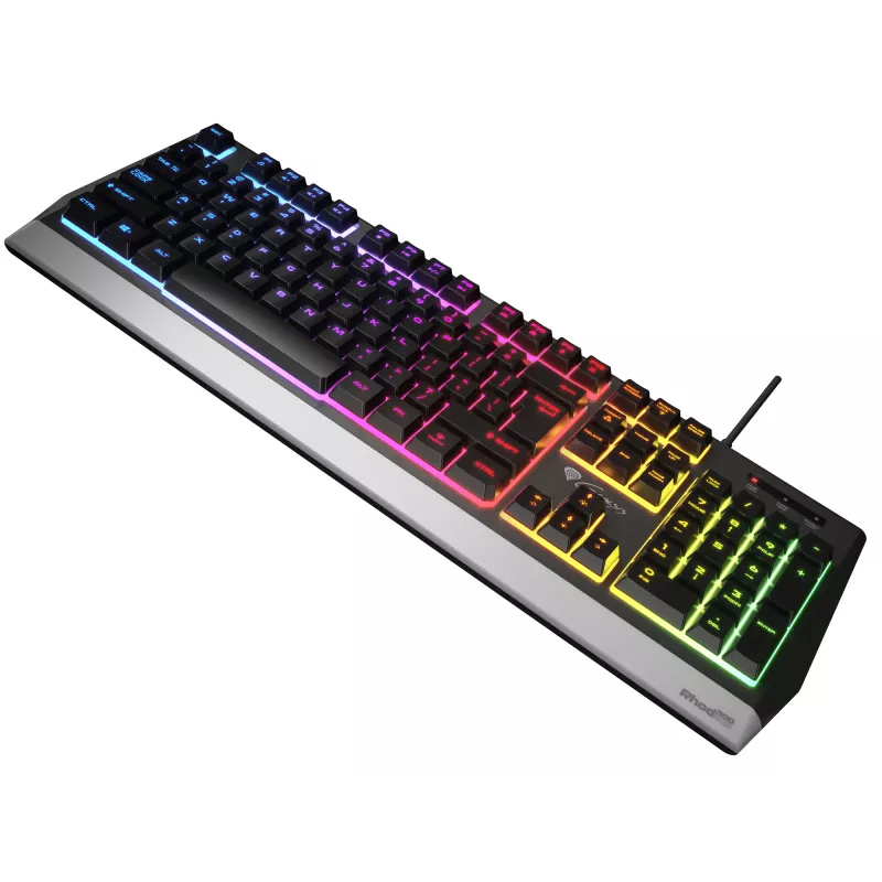GENESIS Rhod 300 RGB Tastatur Gaming USB QWERTY Englisch Schwarz