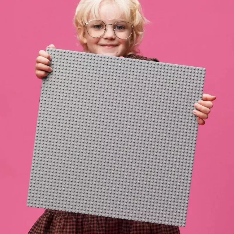 LEGO Bauplatte 11024 — Classic graue Grundplatte 48x48 Noppen (380 × 380 mm)