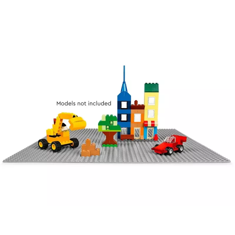 LEGO Bauplatte 11024 — Classic graue Grundplatte 48x48 Noppen (380 × 380 mm)