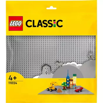 LEGO Bauplatte 11024 — Classic graue Grundplatte 48x48 Noppen (380 × 380 mm)