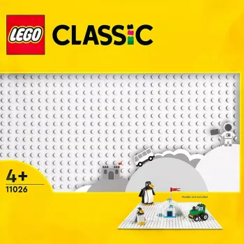 Bauplatte LEGO 11026 — Grundplatte 32x32 Noppen, weiß