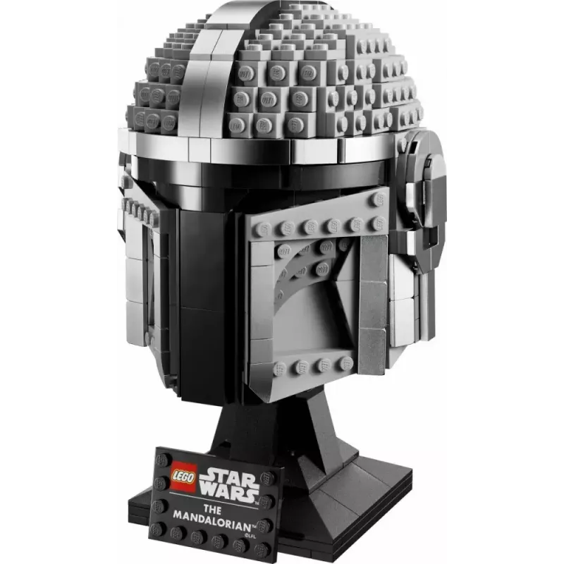 Bauspielzeug LEGO Mandalorian Helm 75328 — Star Wars Ausstellungsmodell, Sammlerstück zum Bauen, 584 Teile, Alter 18+