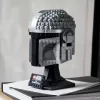 Bauspielzeug LEGO Mandalorian Helm 75328 — Star Wars Ausstellungsmodell, Sammlerstück zum Bauen, 584 Teile, Alter 18+