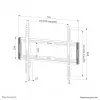 TV-Wandhalterung Neomounts WL30-550BL16 max. 60 kg 42–86 Zoll VESA 100x100-600x400