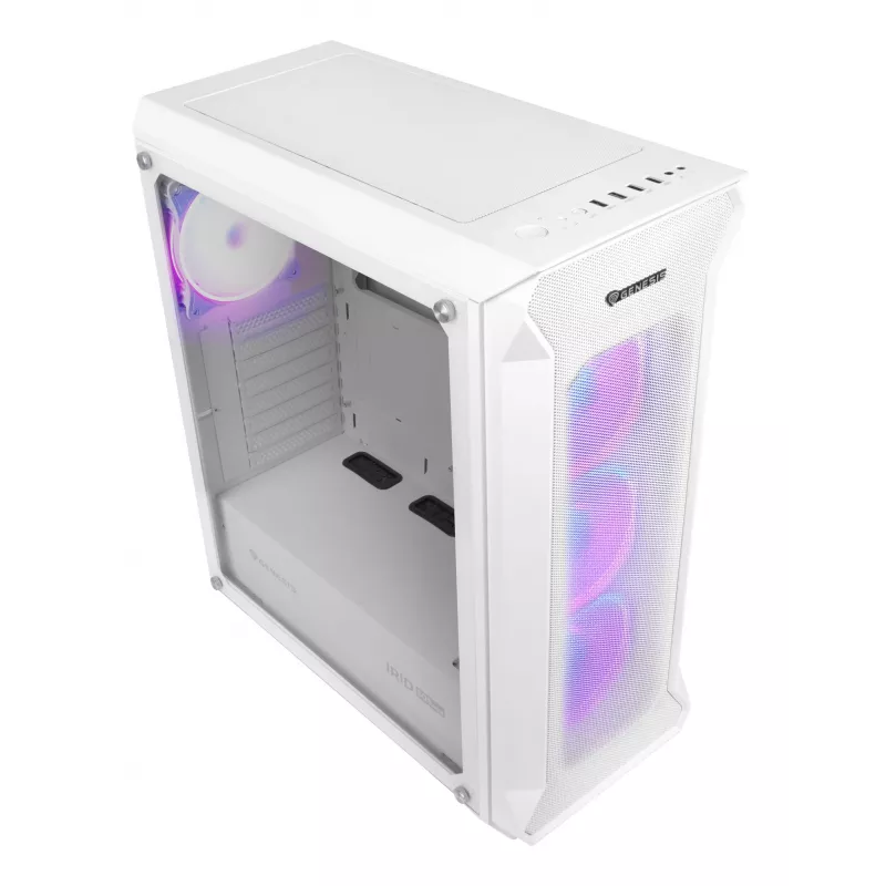 GENESIS Irid 505 ARGB Midi Tower Weiß