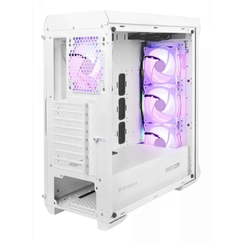 GENESIS Irid 505 ARGB Midi Tower Weiß