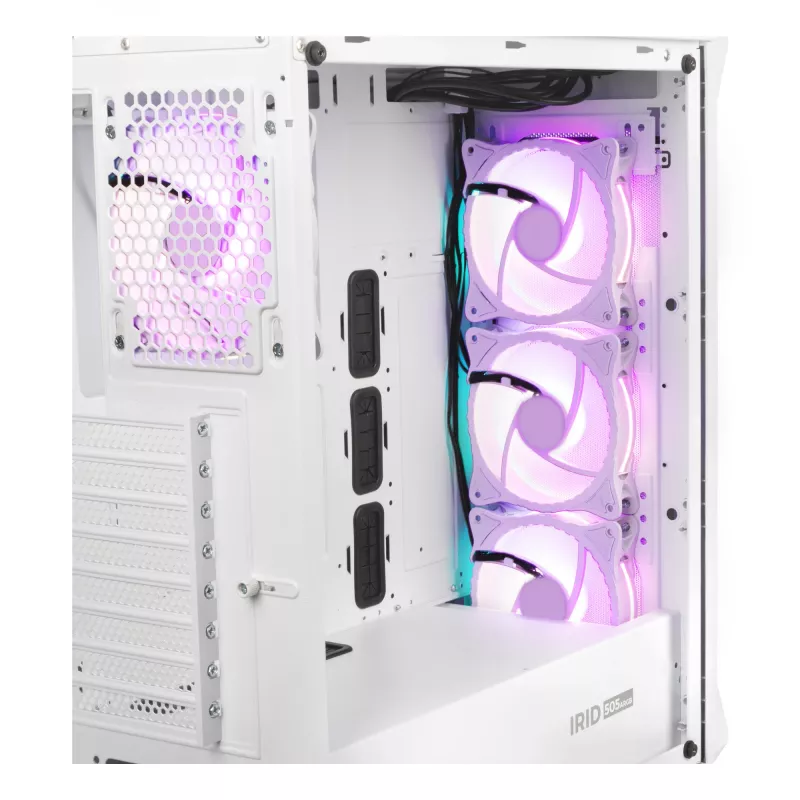 GENESIS Irid 505 ARGB Midi Tower Weiß