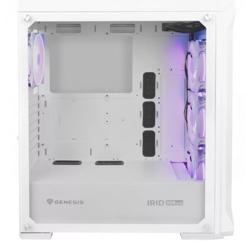 GENESIS Irid 505 ARGB Midi Tower Weiß