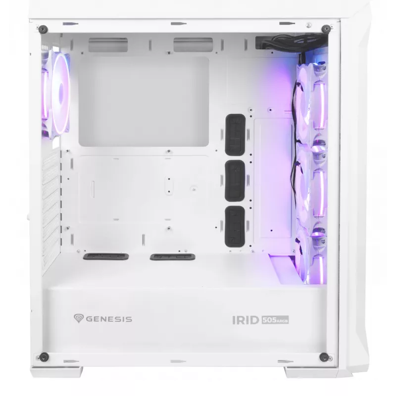 GENESIS Irid 505 ARGB Midi Tower Weiß