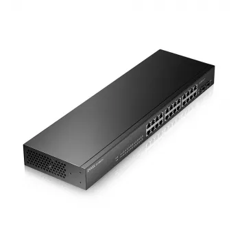 Zyxel GS-1900-24 v2 Managed L2 Gigabit Ethernet (10/100/1000) 1U Schwarz