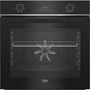 Einbau-Elektrobackofen BEKO BBIE17301BD, 72 L, Umluft, Grill, Dampfreinigung, Edelstahl