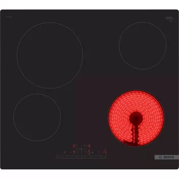Bosch Serie 6 PKE611FP2E Kochfeld Schwarz Einbau 60 cm Glaskeramik-Kochfeld 4 Zone(n)