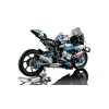 LEGO Technic Motorradmodell BMW M1000RR 42130 mit detailliertem Motor und funktionierender Federung