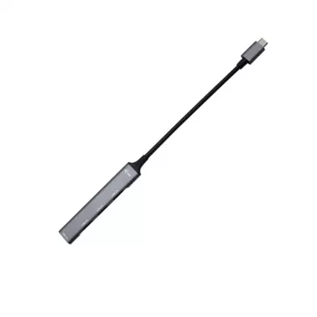 i-tec Metal USB-C HUB 1x USB 3.0 + 3x USB 2.0, USB 3.2 Gen 1 (3.1 Gen 1) Typ-C, USB 2.0, USB 3.2 Gen 1 (3.1 Gen 1) Typ-A, Metallic, Metall, 0,19 m, Android