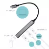i-tec Metal USB-C HUB 1x USB 3.0 + 3x USB 2.0, USB 3.2 Gen 1 (3.1 Gen 1) Typ-C, USB 2.0, USB 3.2 Gen 1 (3.1 Gen 1) Typ-A, Metallic, Metall, 0,19 m, Android
