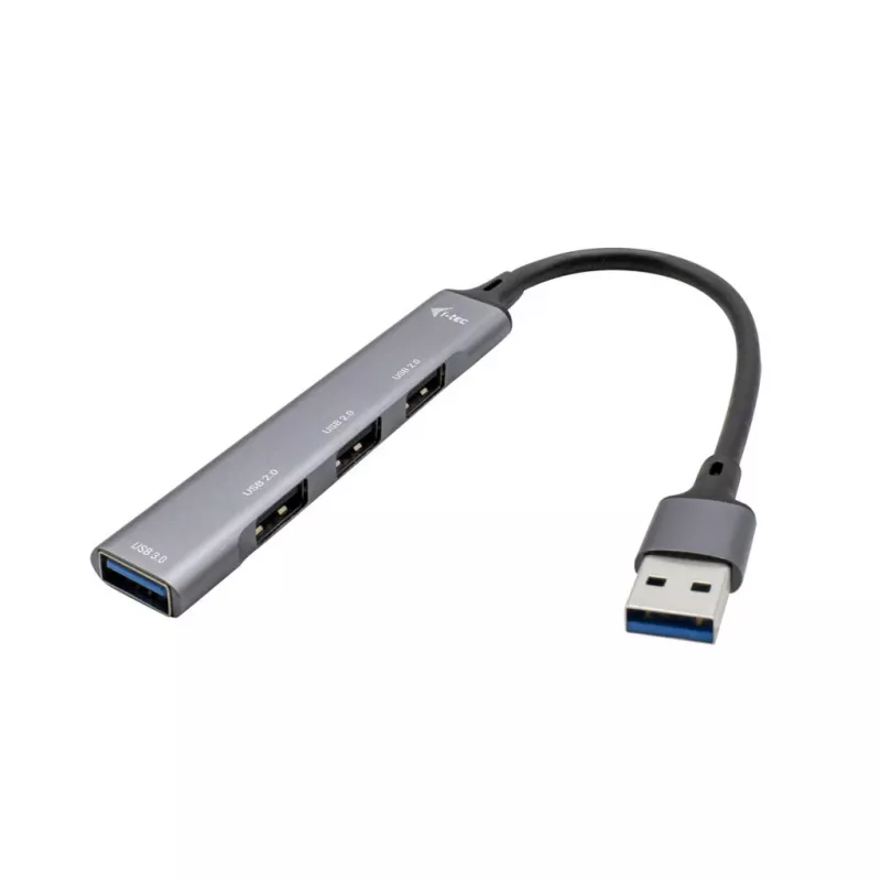i-tec Metall USB 3.0 HUB 1x USB 3.0 + 3x USB 2.0