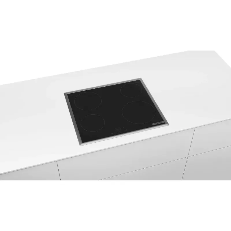 Bosch Serie 4 PKE645BB2E Kochfeld Schwarz Einbau 60 cm Glaskeramik-Kochfeld 4 Zone(n)