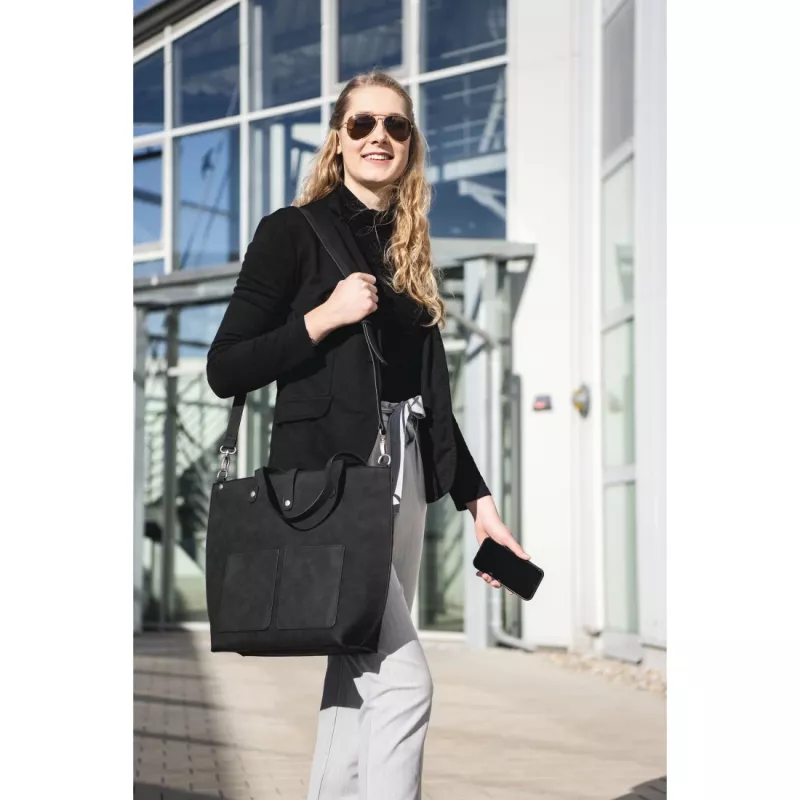 Hama Classy 35.8 cm (14.1 Zoll) Damen-Tasche Schwarz
