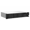 QNAP TS-873AEU-4G NAS/Storage-Server Rack (2U) Ryzen Embedded V1500B 4 GB DDR4 0 TB QuTS hero Schwarz