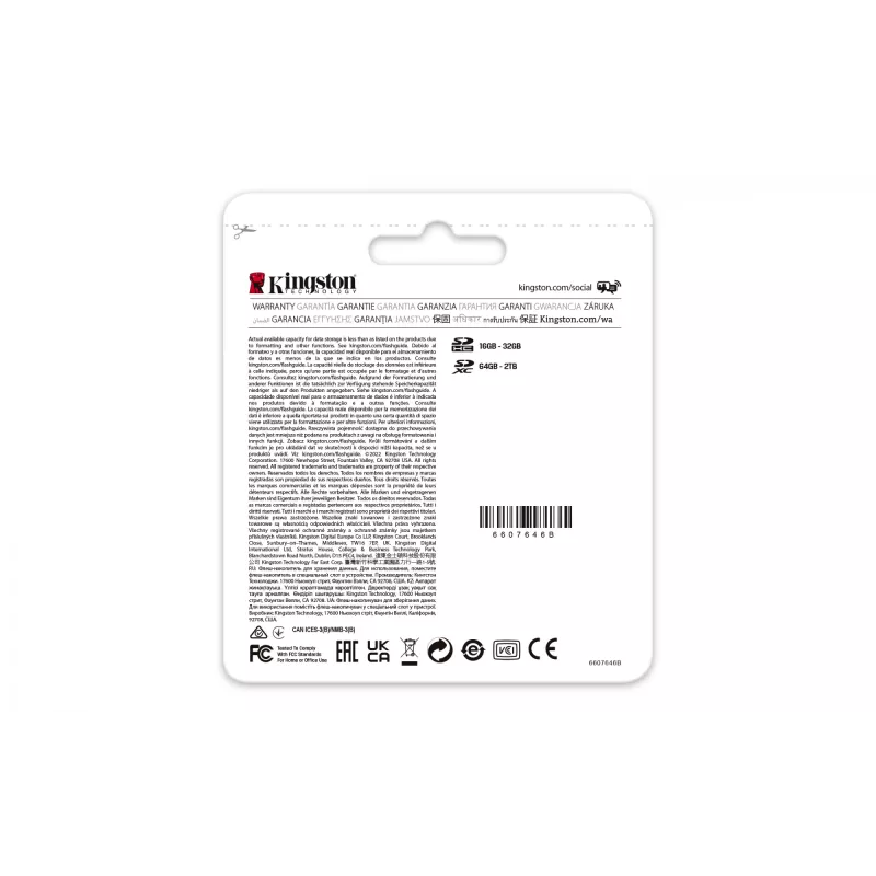 Kingston Technology 64GB Canvas React Plus SDXC UHS-II 300R/260W U3 V90 für Full HD/4K/8K