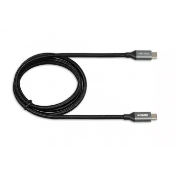 USB-C-auf-USB-C-Kabel IBOX IKUMTC31G2 USB 3.2 Gen 2, 1 m, schwarz