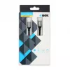 USB-C-auf-USB-C-Kabel IBOX IKUMTC31G2 USB 3.2 Gen 2, 1 m, schwarz