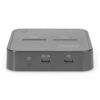 Digitus Dual M.2 NVMe SSD Docking Station USB-C Offline Clone Funktion