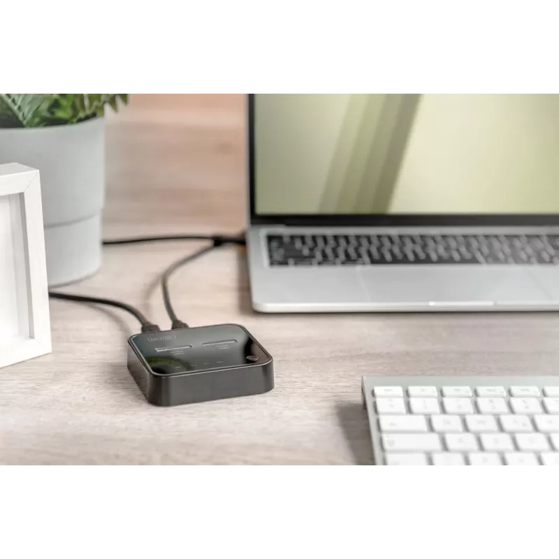 Digitus Dual M.2 NVMe SSD Docking Station USB-C Offline Clone Funktion