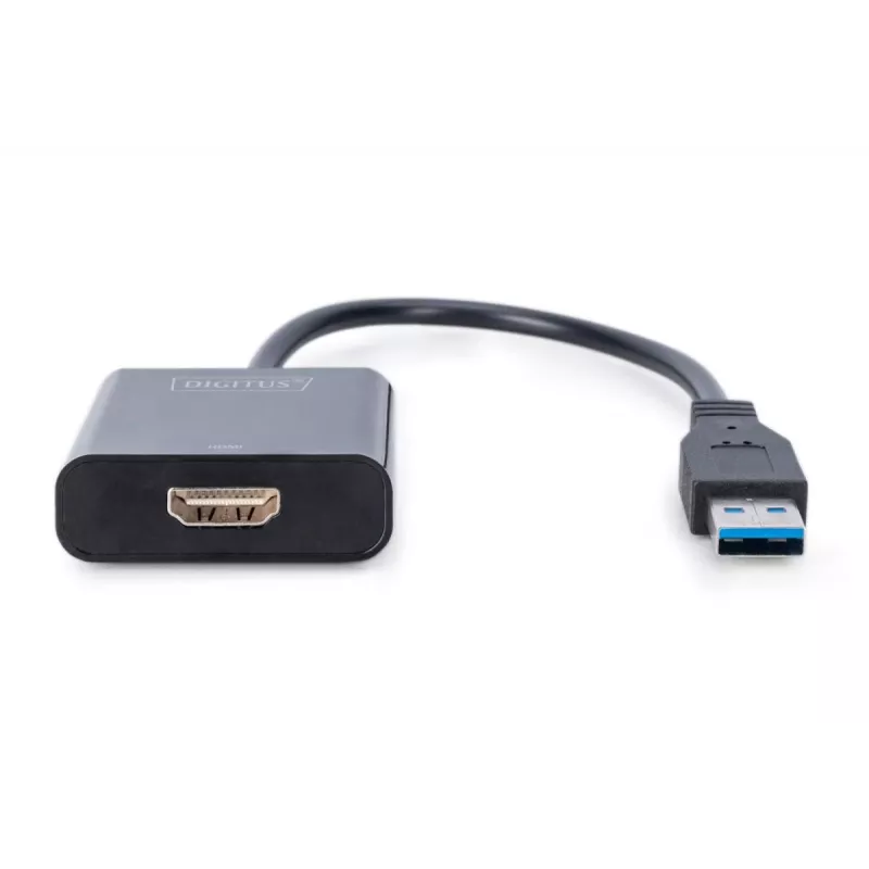DIGITUS USB 3.0 zu HDMI Adapter Eingang USB, Ausgang HDMI, Auflösung bis zu 1080p