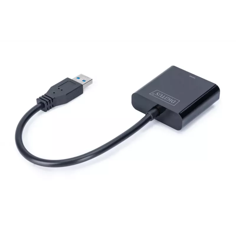 DIGITUS USB 3.0 zu HDMI Adapter Eingang USB, Ausgang HDMI, Auflösung bis zu 1080p