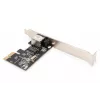 Digitus Gigabit Ethernet PCI Express Netzwerkkarte DN-10130-1 Kabelgebunden 1000 Mbit/s Schwarz