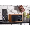 Tragbares Radio Adler AD 1184 mit DAB+/FM/AM Digitaltuner, Bluetooth 5.0, 15W, SD/USB, Wecker, Schwarz/Holz